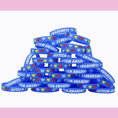 Autism silicone bracelet