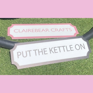 Put the kettle on street sign