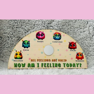 Wooden Emotions Board