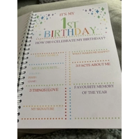 Birthday Interview Book