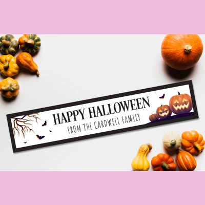 Personalised Halloween Foamboard Sign