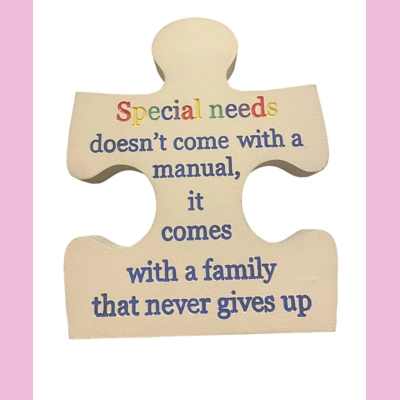 Special Needs Jigsaw Piece
