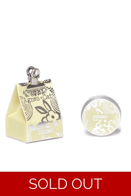 Agnes and Cat Coconut Lip Balm