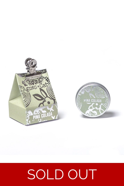 Agnes and Cat Piña Colada Lip Balm