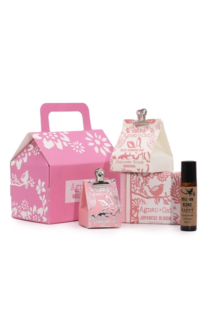 Agnes & Cat Wellness Gift set Japanese Bloom