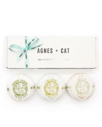 Agnes + Cat Berry & Fig Bath Fizzer Gift Set