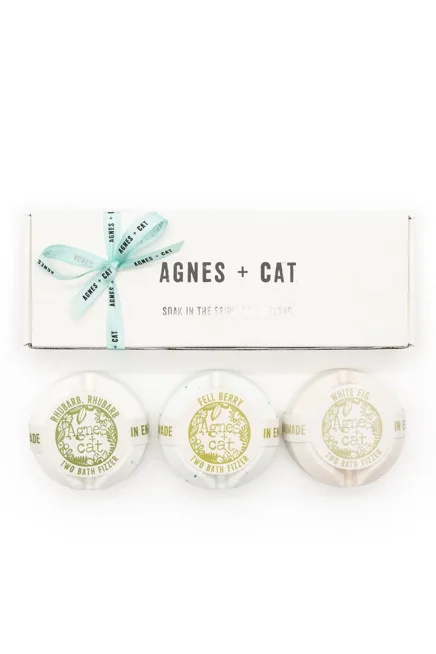 Agnes + Cat Berry & Fig Bath Fizzer Gift Set