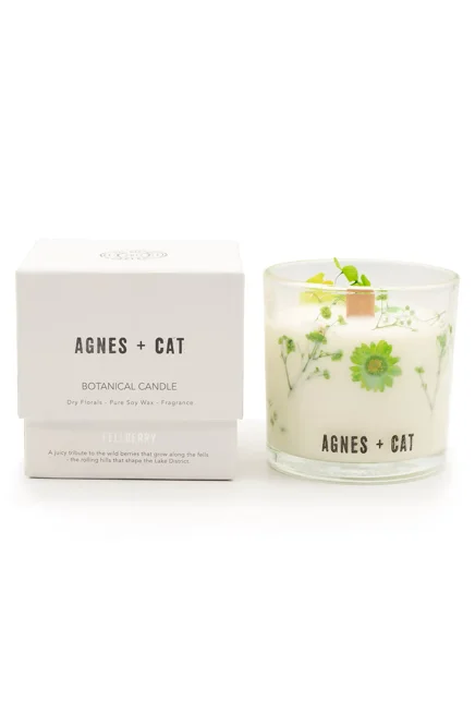 Agnes + Cat Botanical Soy Wax Candle - Fellberry