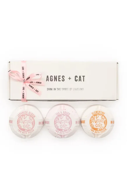 Agnes + Cat Floral & Citrus Bath Fizzer Gift Set