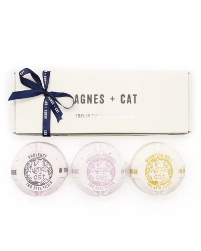 Agnes + Cat Secret Garden Bath Fizzer Set