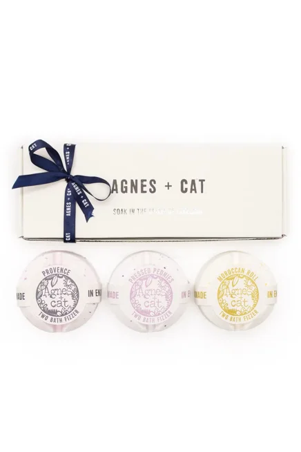 Agnes + Cat Secret Garden Bath Fizzer Set