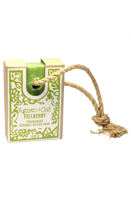 Agnes & Cat Soap On A Rope - Fellberry