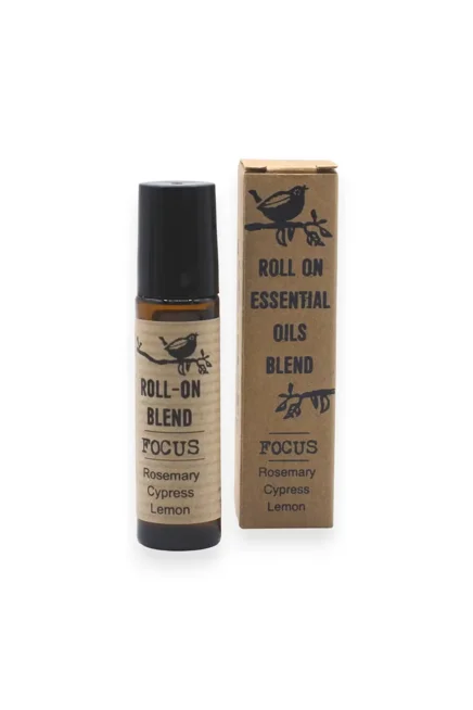 Agnes + Cat Roll On Essential Oil Blend - FOCUS