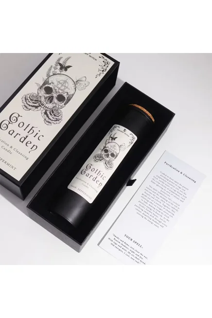 Gothic Garden Ancient Witch Candle