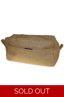 Jute Toiletry Bag - Nat..