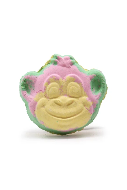 Monkey Face Bathbomb 90g Guava & Strawberry