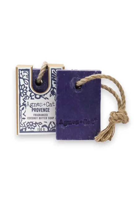 Agnes + Cat Soap On A Rope - Provence