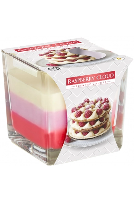Rainbow Jar Candle - Raspberry Cloud