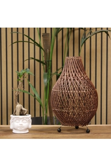 Rattan Table Lamps..