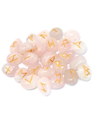 Runes Stone Set in Pouc..