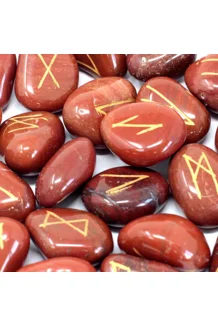 Runes Stone Set in Pouc..