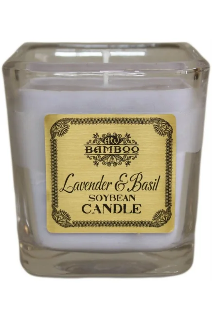 Soybean Jar Candles - Lavender & Basil