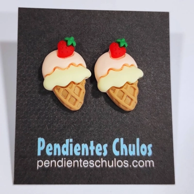 Helado fresa