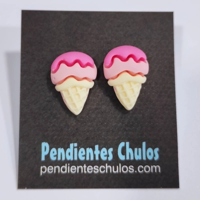 Helado rosa