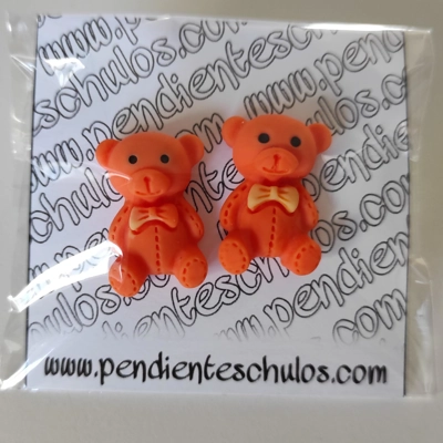 Ositos peluche naranja