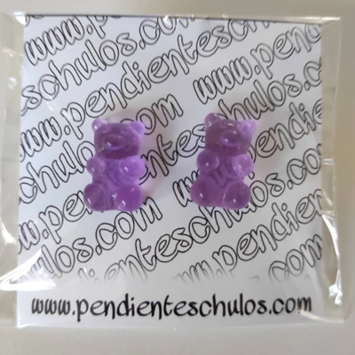 Gominolas osito morado