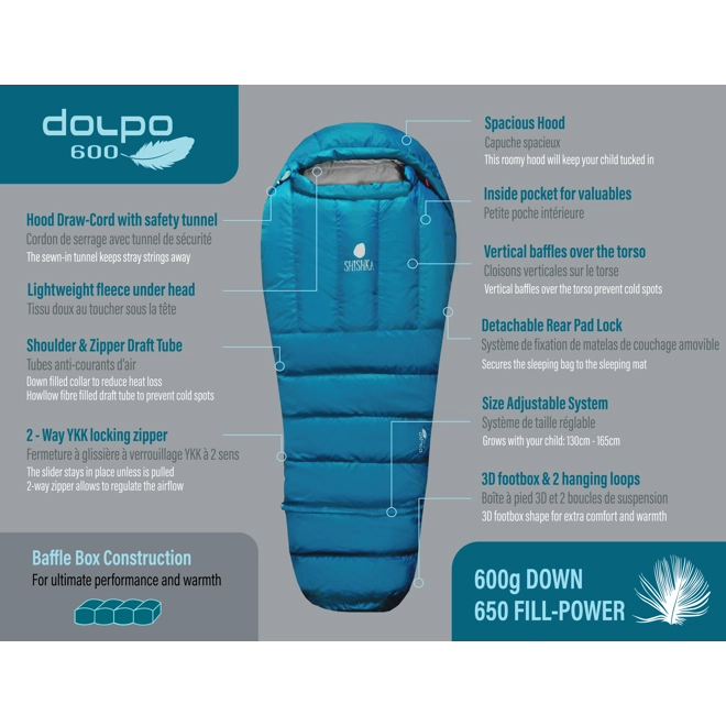 Additional Image for Shishka DOLPO 600 -8°C/17°F  Dark Blue