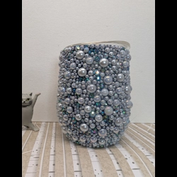 Sparkly blue