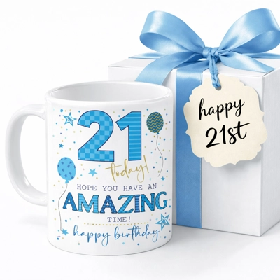 birthday 11oz mug– Gift Boxed & Ready to Delight! £3 each