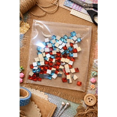 ✨ Add sparkle for just 50p! ✨ Tiny squares, BIG dazzle—