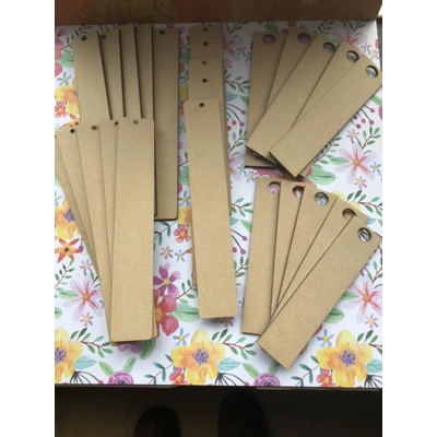 special bookmark blanks 10p each
