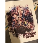 STRANGER THINGS iron on motif £1