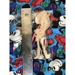 Woody 6 inches MDF cuts in cello bags with 3 felt tips £1 each