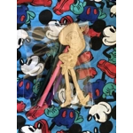 Woody 6 inches MDF cuts in cello bags with 3 felt tips £1 each