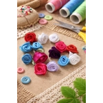 satin ribbon roses Craft Chaos or Petal Perfection? You Decide! ✨50p a pack