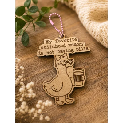 FUNNY DUCK KEYRINGS – ONLY 40p!
