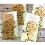 20P Bring a touch of luck to your life with our MDF Lucky Leprechaun!