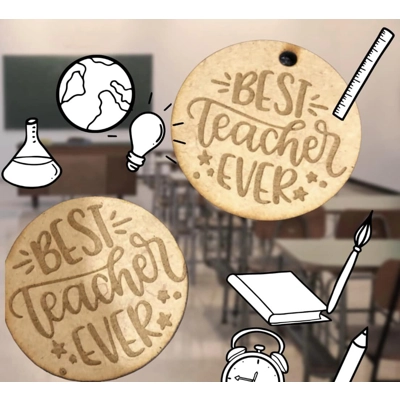 Elevate Your Creativity with MDF key ring blanks 40p each