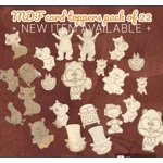 Elevate Your Creativity with MDF Card Making Embellishments! pack of 50 £2.50 a pack