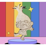 Unlock the Magic with Troll-Shaped Keyrings! 50p each