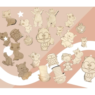 Elevate Your Creativity with MDF Card Making Embellishments! pack of 50 £2.50 a pack