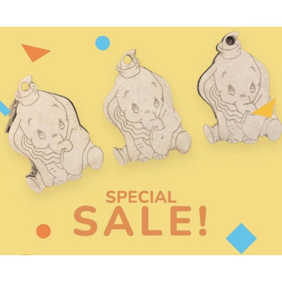 Elevate Your Creativity with MDF key ring blanks 40p each