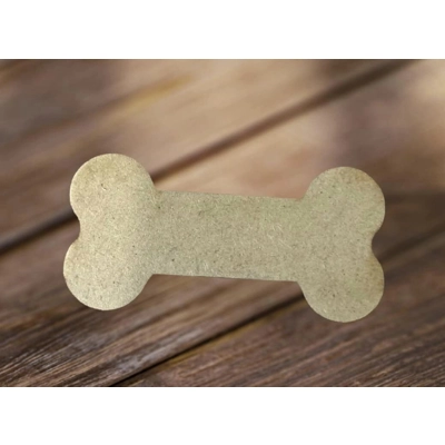 10 x MDF dog bone shapes 8cm long x 5cm wide can be sublimated,vinyl,painted etc £2 a pack