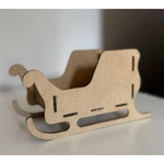 Bring Holiday Magic Home with Our MDF Santa Sleigh! flat pack but easy to assemble£3 EACH