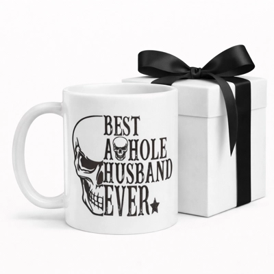 CHEEKY HUSBAND MUG, GOOD QUALITY 11OZ MUG