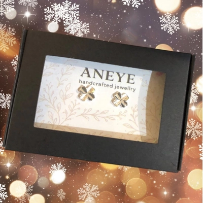 NEW IN – LIMITED EDITION ✨ Handcrafted Silver Tone Stud Earrings ✨